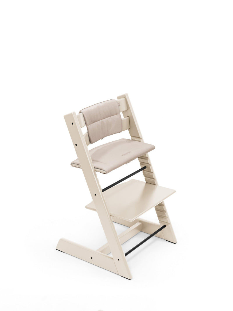 Stokke Tripp Trapp high chair cushion beige, imported from the UK