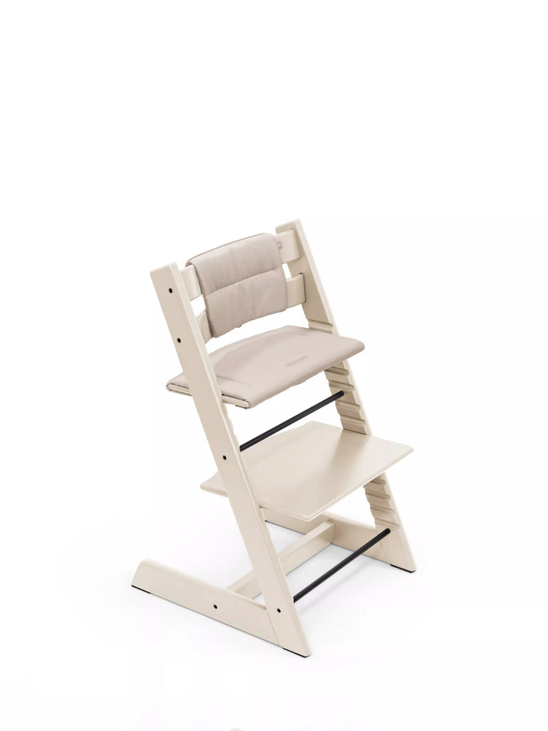 Stokke Tripp Trapp high chair cushion beige, imported from the UK