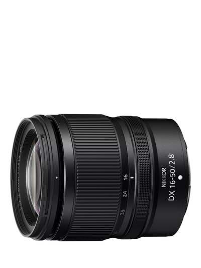 John Lewis Nikon NIKKOR Z DX 16-50mm f/2.8 VR Zoom Lens, Black- Buy online at McGrocer