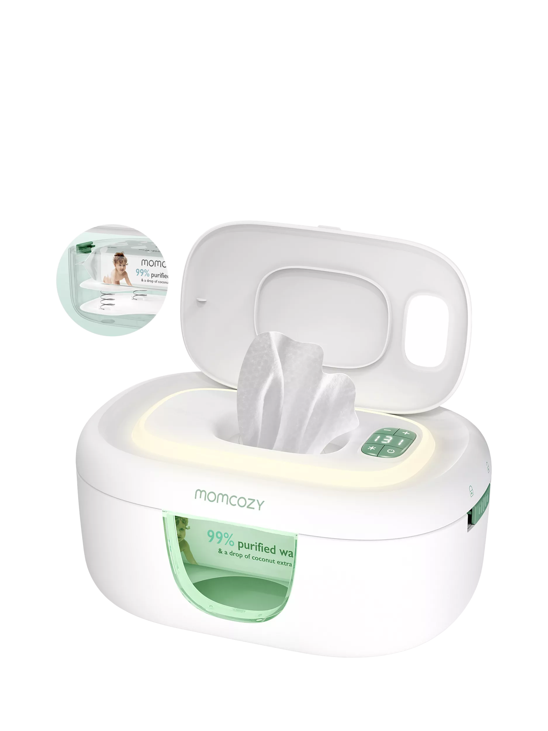 Momcozy Baby Wipe Warmer (British brand)