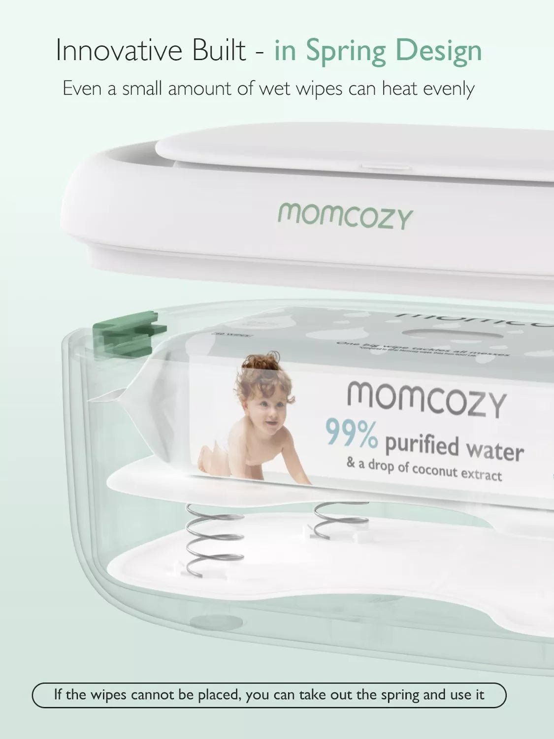 Momcozy Baby Wipe Warmer (British brand)