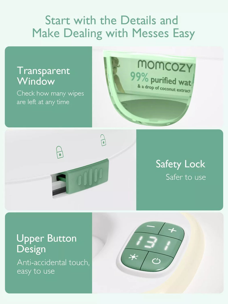Momcozy Baby Wipe Warmer (British brand)