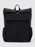 Reiss Pascal Roll Top Backpack, Navy