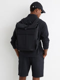 Reiss roll top backpack with buckle fastening, UK version