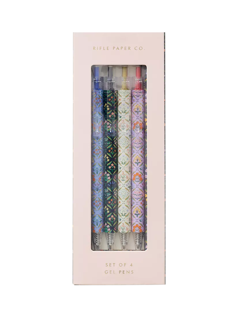 Rifle Paper Co. Estee gel pen gift set - British product