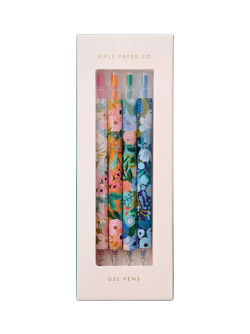 Rifle Paper Co. Garden Party gel pen set, imported from the UK