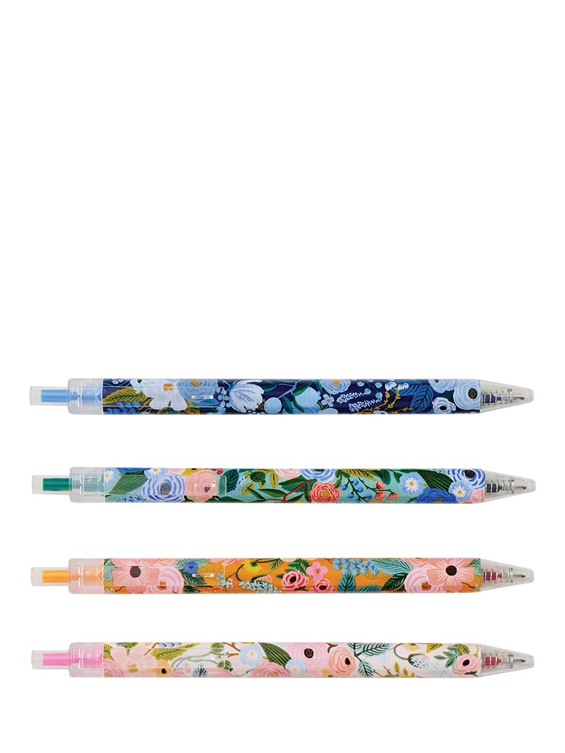 Rifle Paper Co. Garden Party gel pen set, imported from the UK