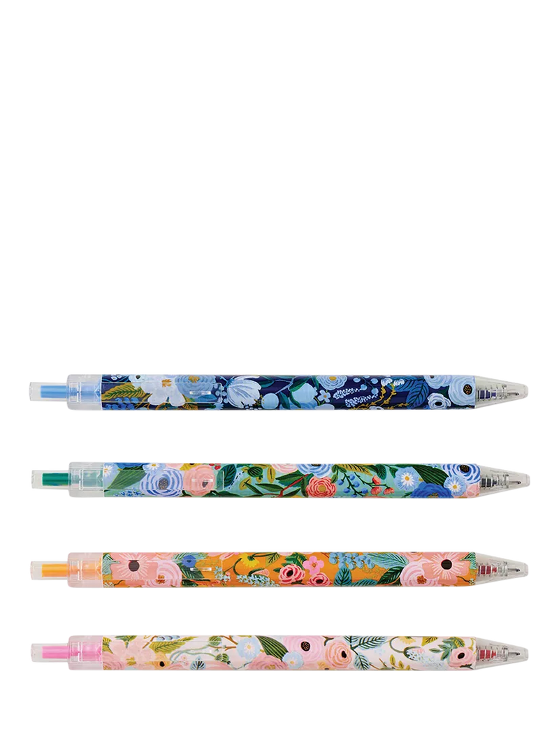 Rifle Paper Co. Garden Party gel pen set, imported from the UK