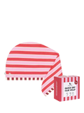 Dock & Bay Cherry Bomb hair wrap, imported from the UK
