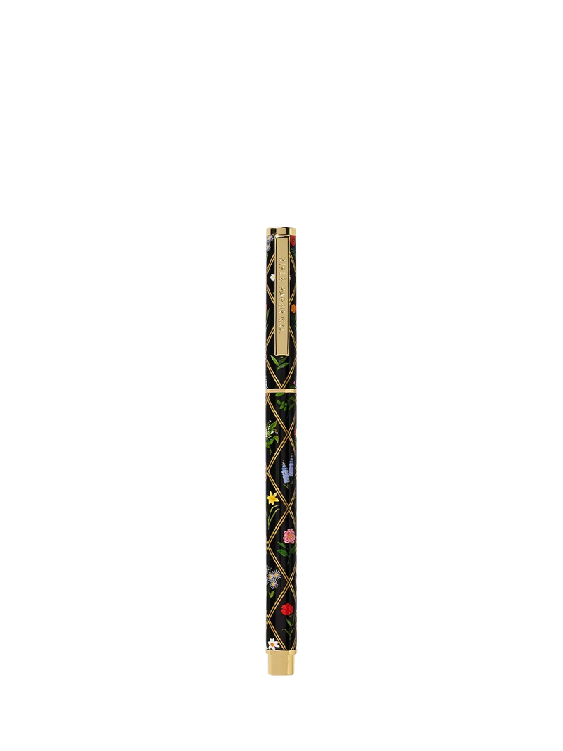 Rifle Paper Co floral garden study pen rollerball, imported from the UK