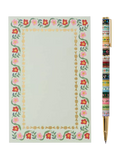 Rifle Paper Co Gemma floral pen with black ink (British brand)