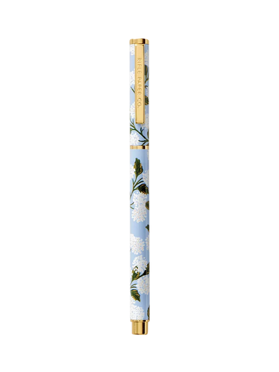 John Lewis Rifle Paper Co. Hydrangea Floral Pen Multi Rollerball Pen- Buy online at McGrocer