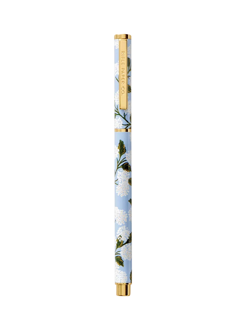 Rifle Paper Co. hydrangea floral pen, UK version
