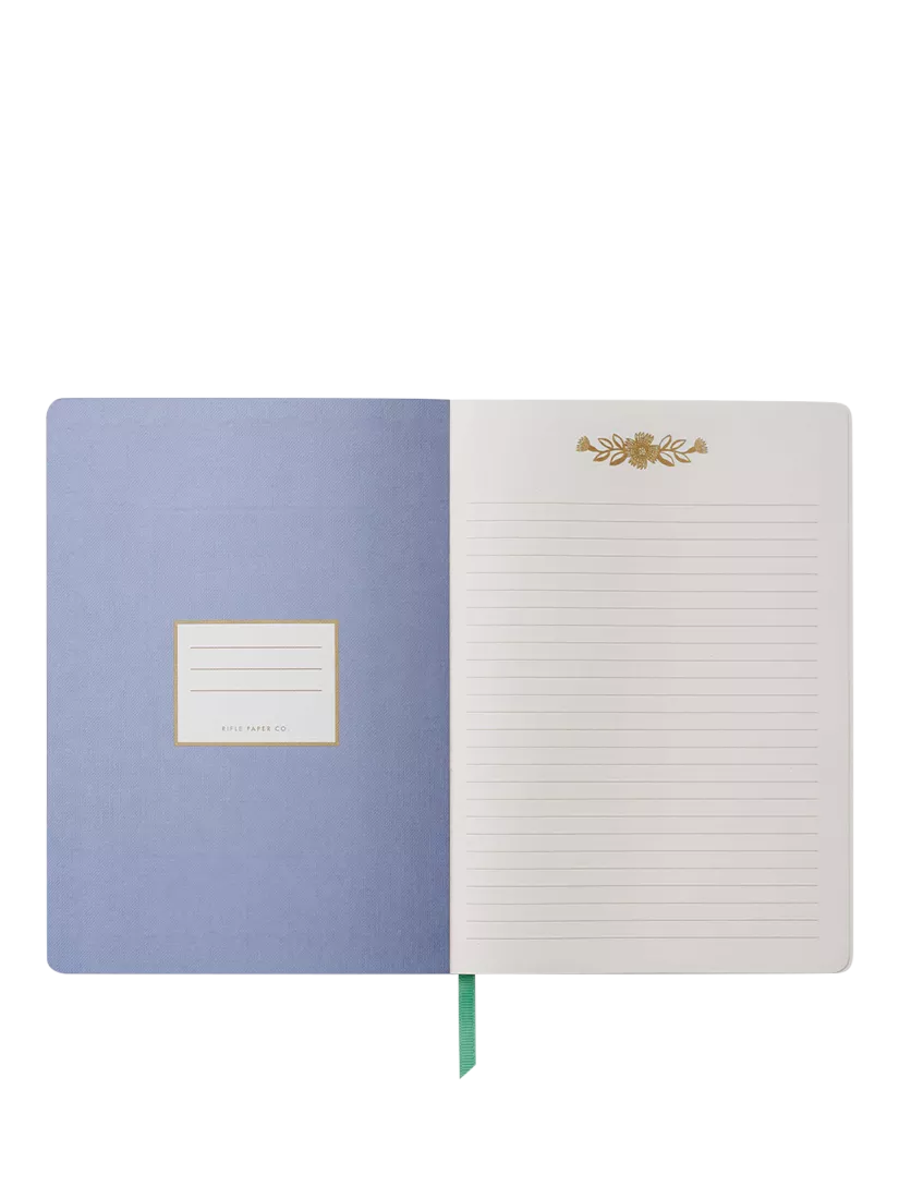 Rifle Paper Co. Aster soft cover journal, imported from the UK