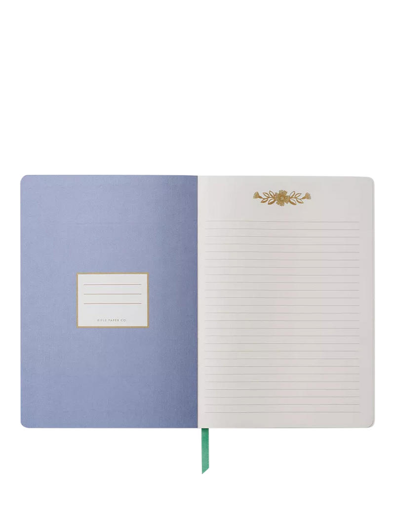 Rifle Paper Co. Aster soft cover journal, imported from the UK