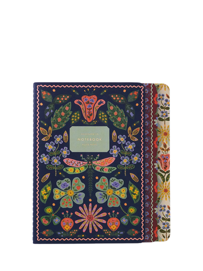 John Lewis Rifle Paper Co. Posy Notebooks Set of 3- Buy online at McGrocer