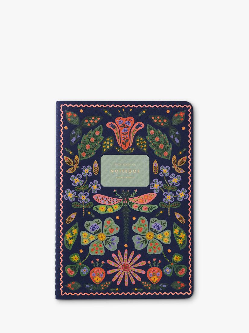 Rifle Paper Co. Posy floral notebooks set of 3, imported from the UK