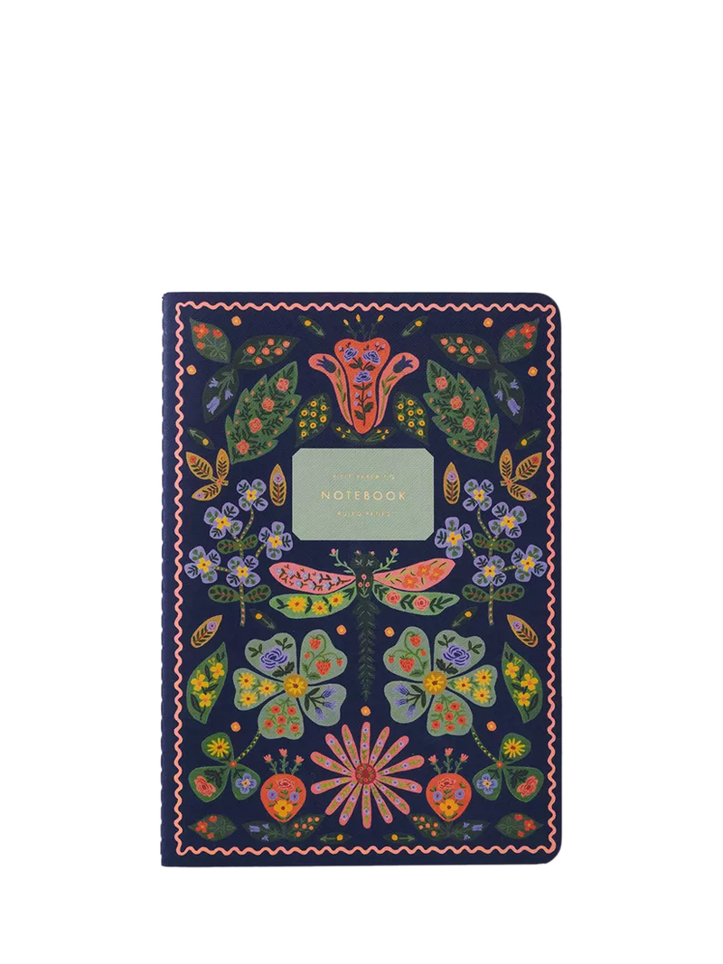 Rifle Paper Co. Posy floral notebooks set of 3, imported from the UK