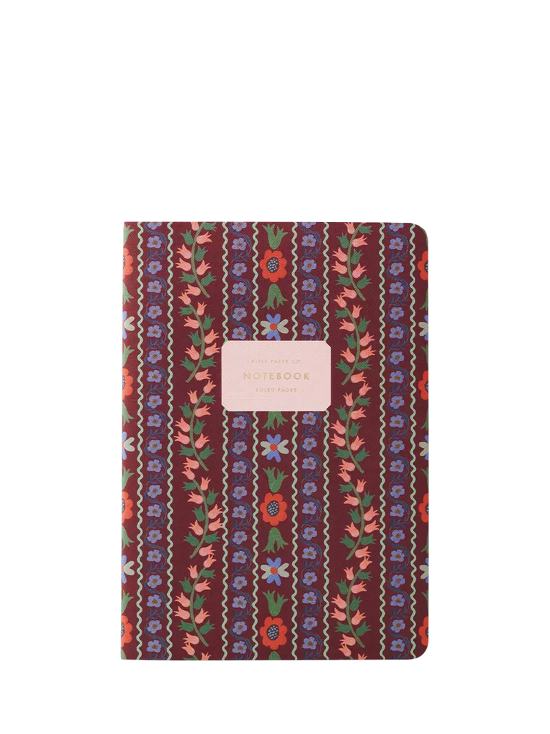 Rifle Paper Co. Posy floral notebooks set of 3, imported from the UK