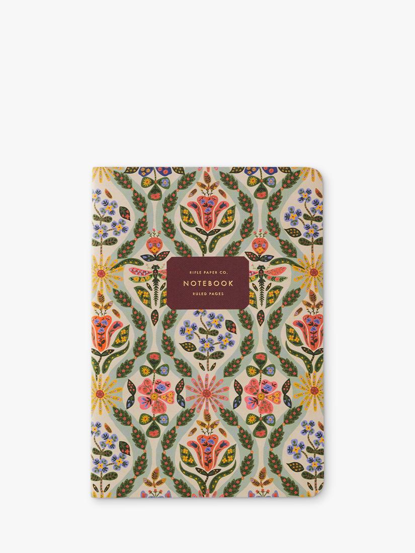 Rifle Paper Co. Posy floral notebooks set of 3, imported from the UK