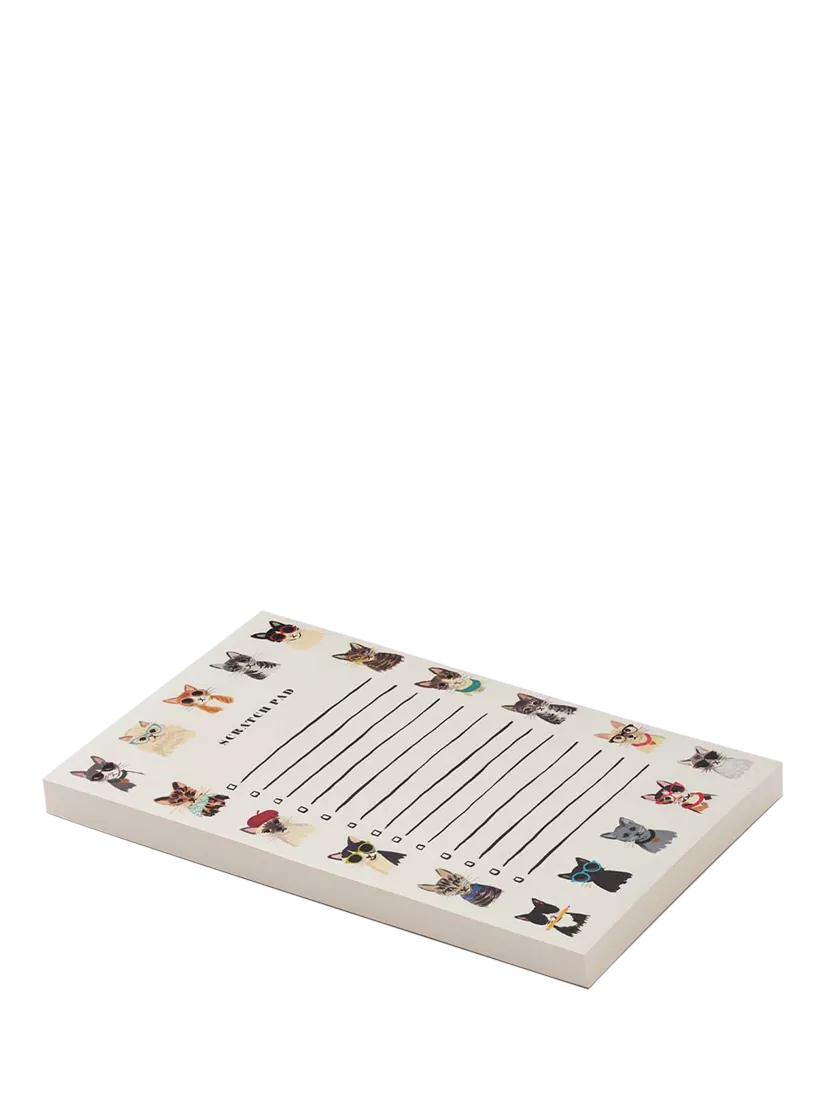 Rifle Paper Co. Cool Cats notepad multi 75 pages - British product