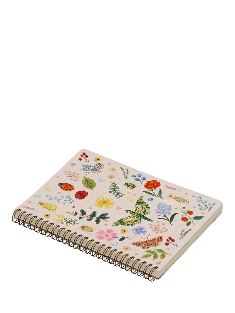 Rifle Paper Co. Curio spiral notebook multi, UK version