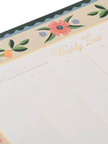 Rifle Paper Co. Aster weekly desk pad - British product