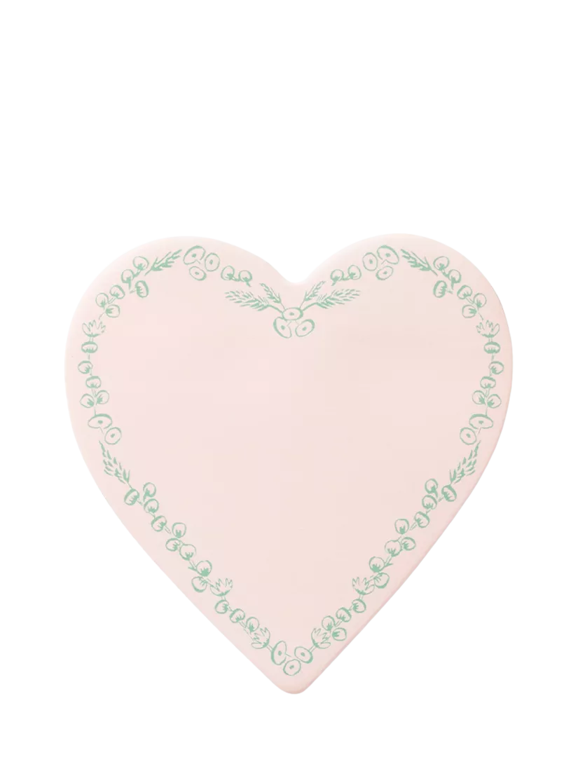Rifle Paper Co heart sticky notes pink - British product