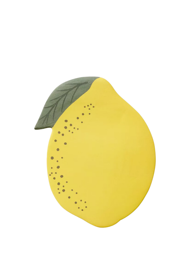 Rifle Paper Co. lemon sticky notes yellow, imported from the UK
