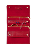 Aspinal of London jewellery roll red, imported from the UK