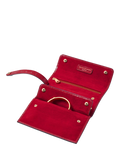 Aspinal of London jewellery roll red, imported from the UK