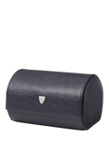 Aspinal of London double watch box Navy - UK version