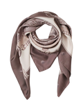 Aspinal of London silk scarf 90cm moleskin - British product