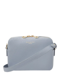 Aspinal of London crossbody bag sky blue nylon leather trim - British product
