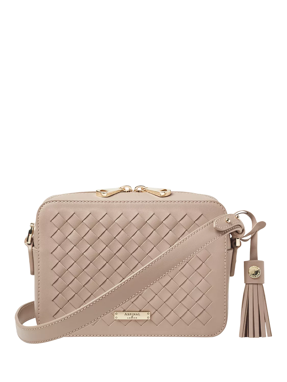 Aspinal of London Leather Camera Cross Body Bag