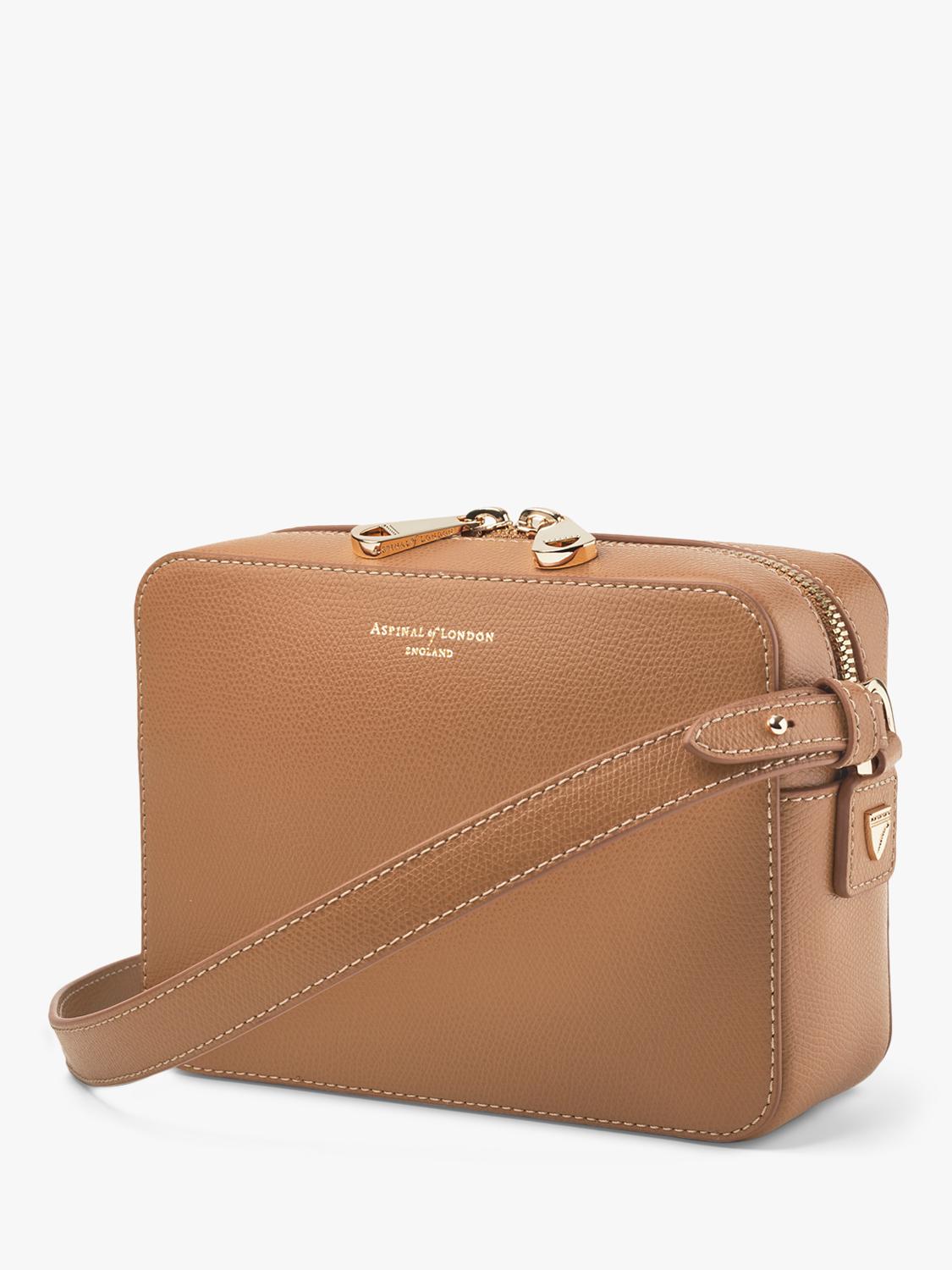 Aspinal of London camera crossbody bag changeable strap, UK version