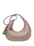 Aspinal of London small crescent shoulder bag moleskin, UK version