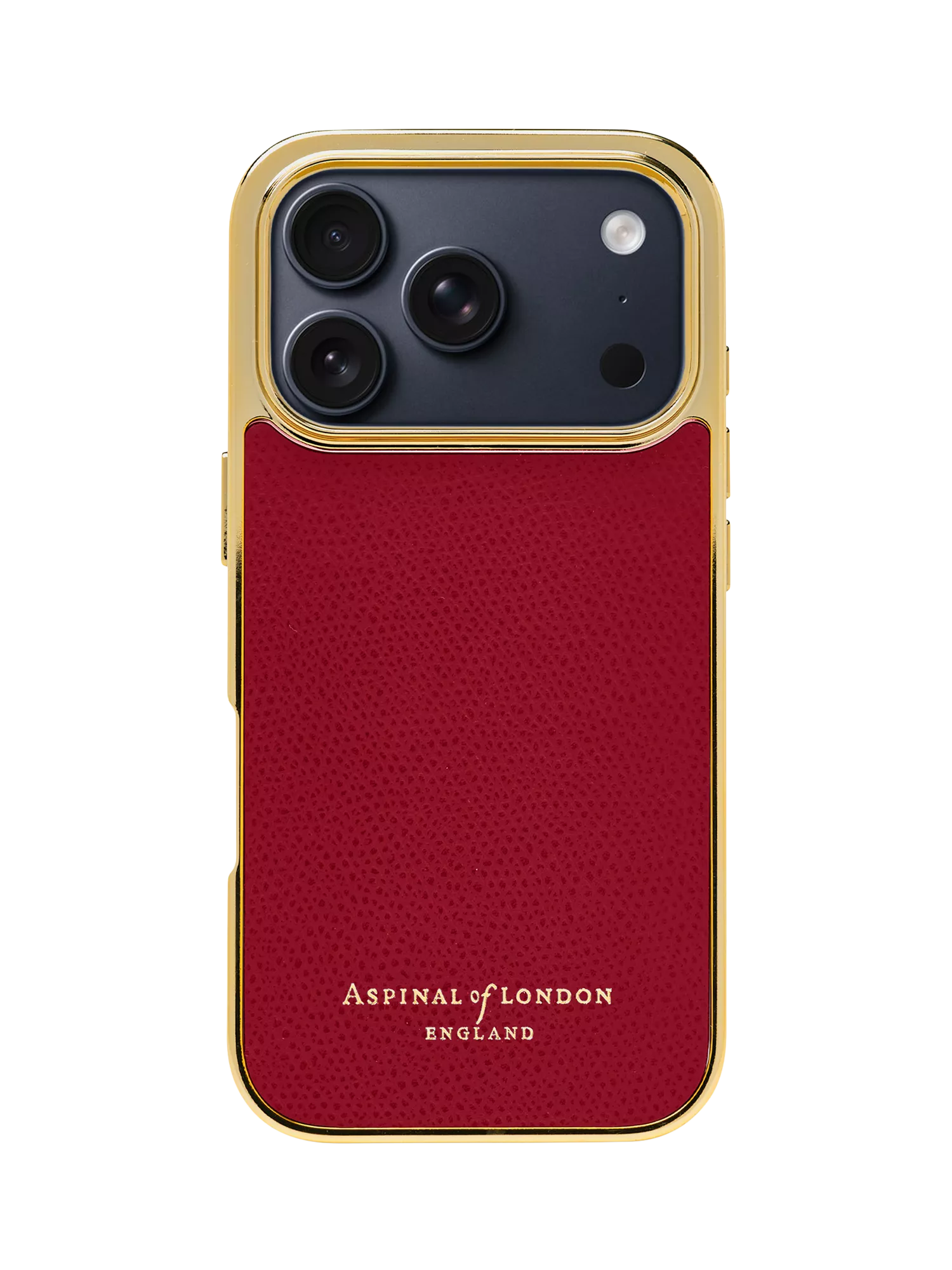 Aspinal of London iPhone 17 Pro leather case, imported from the UK