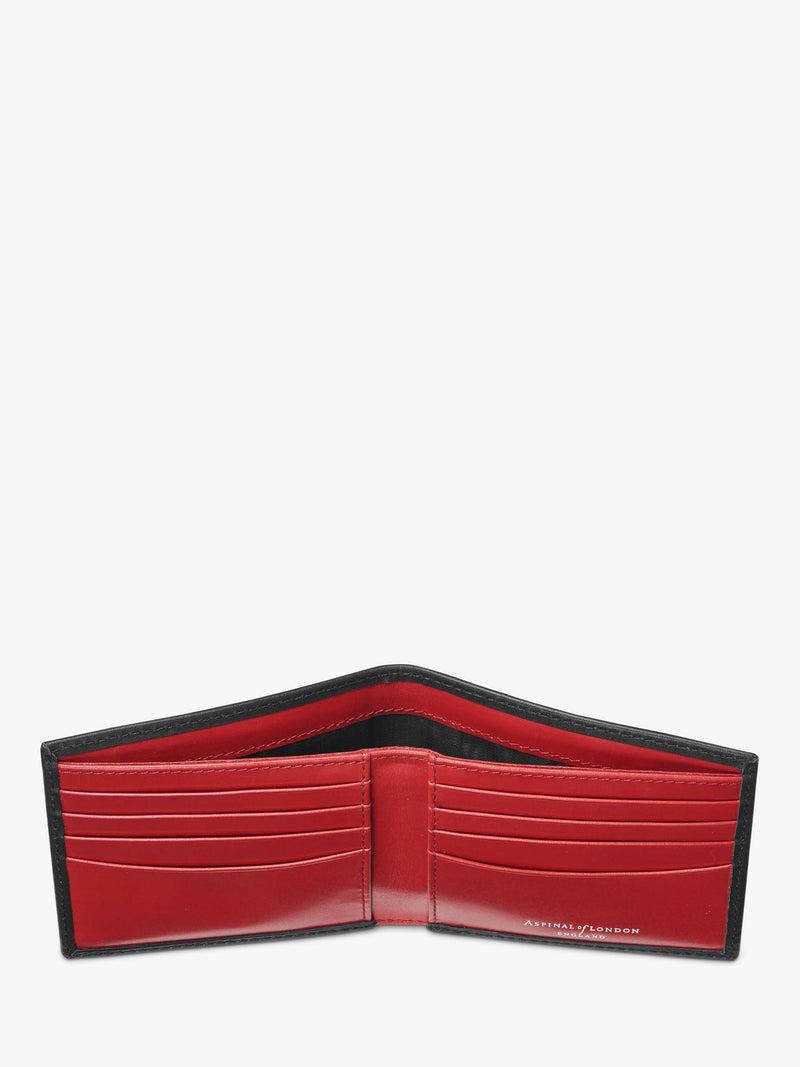 Aspinal of London leather wallet 8 card slots (British brand)