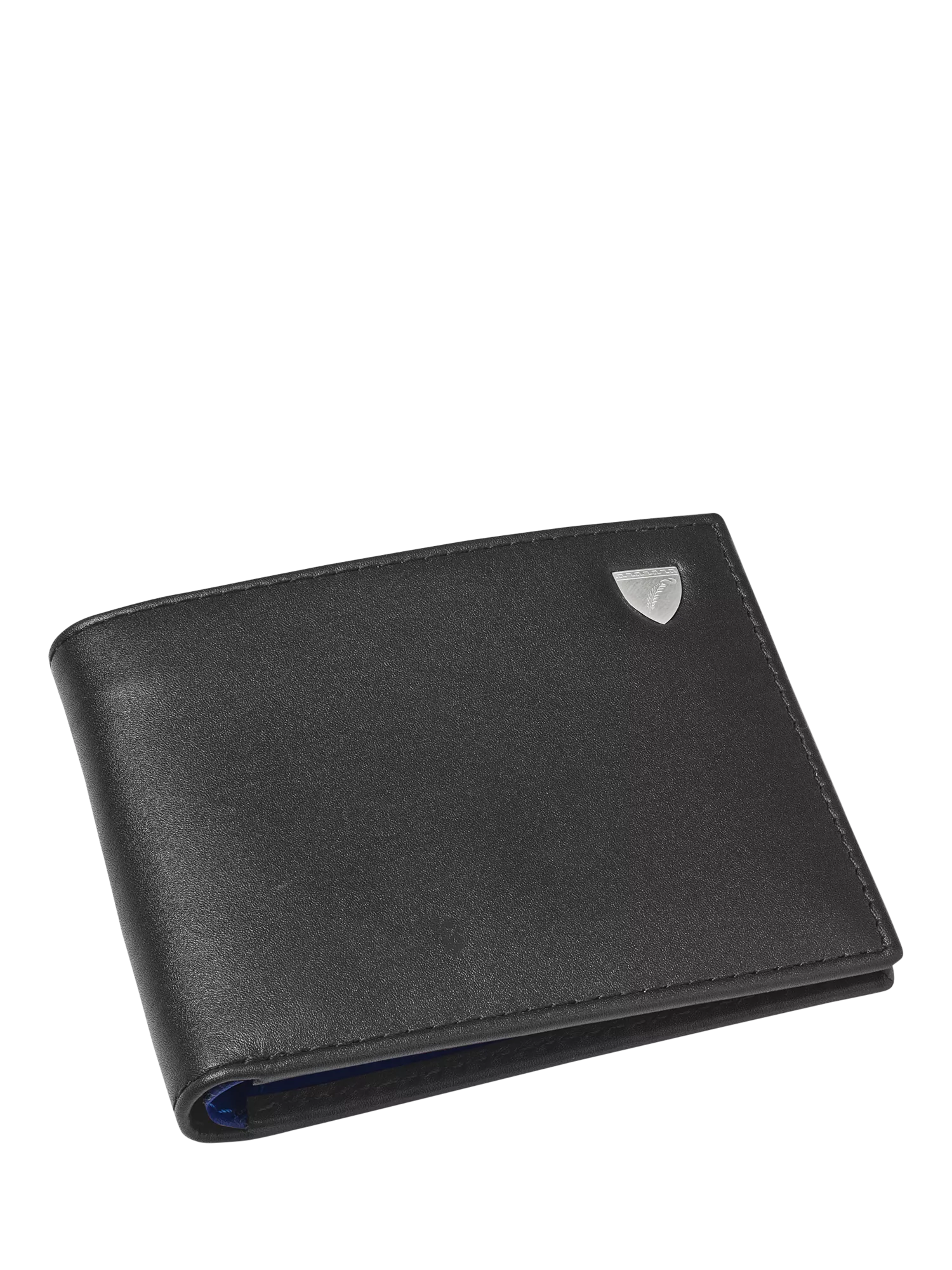 Aspinal of London 8 Card Single Billfold Leather Wallet