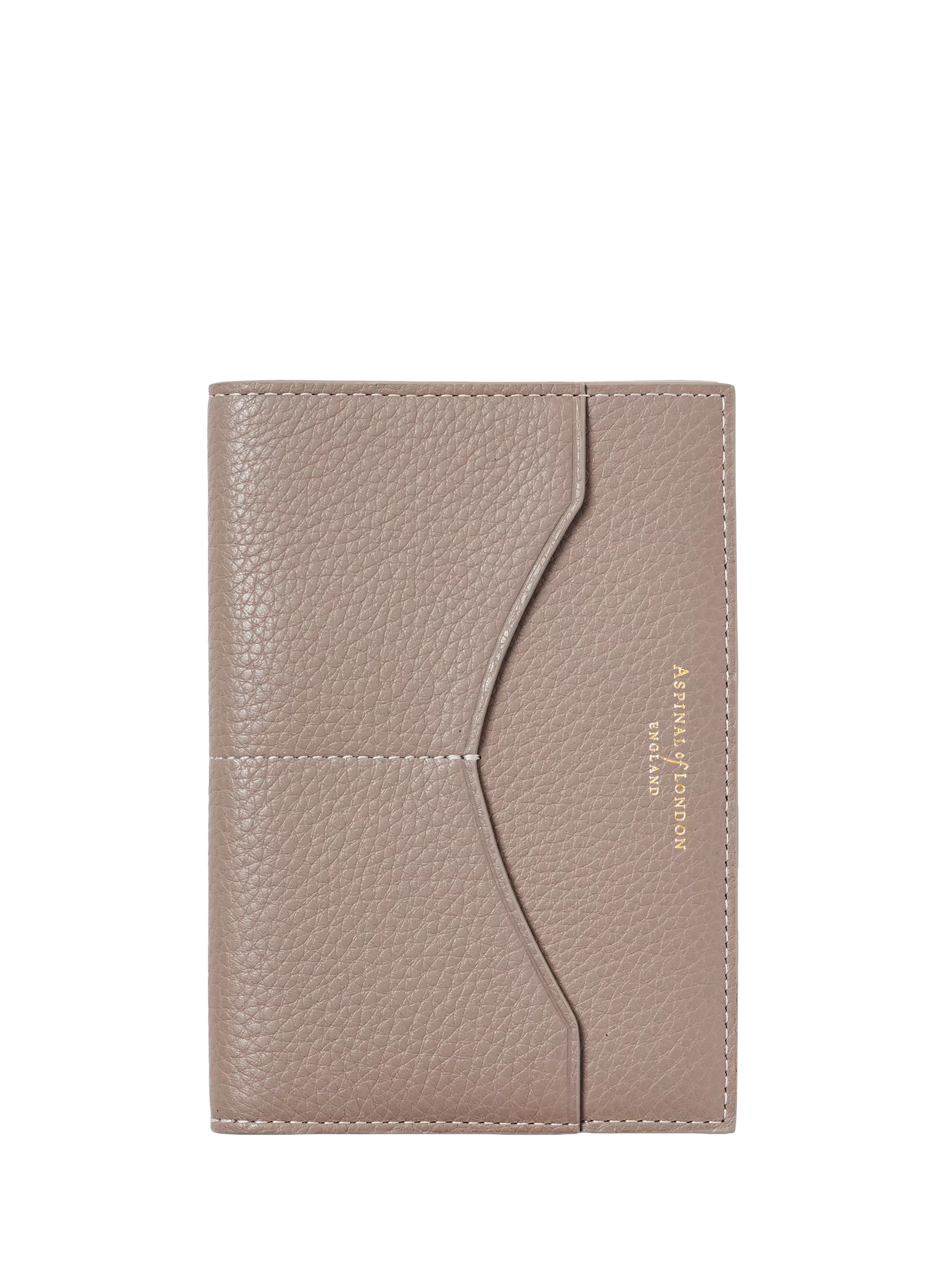 Aspinal of London leather passport holder moleskin - British product