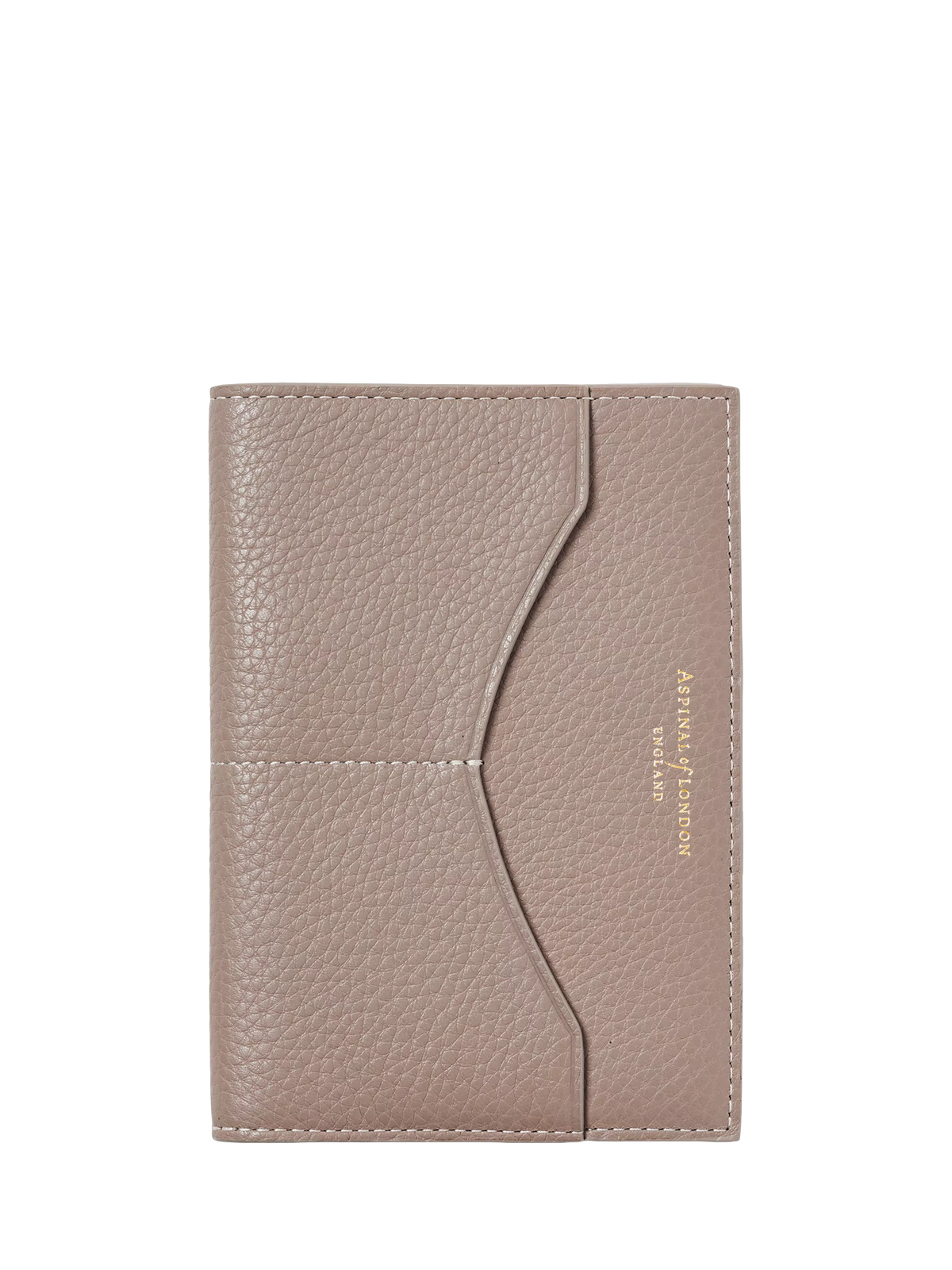 Aspinal of London leather passport holder moleskin - British product
