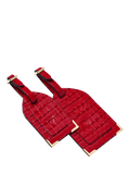 Aspinal of London leather luggage tags pack of 2 - British product