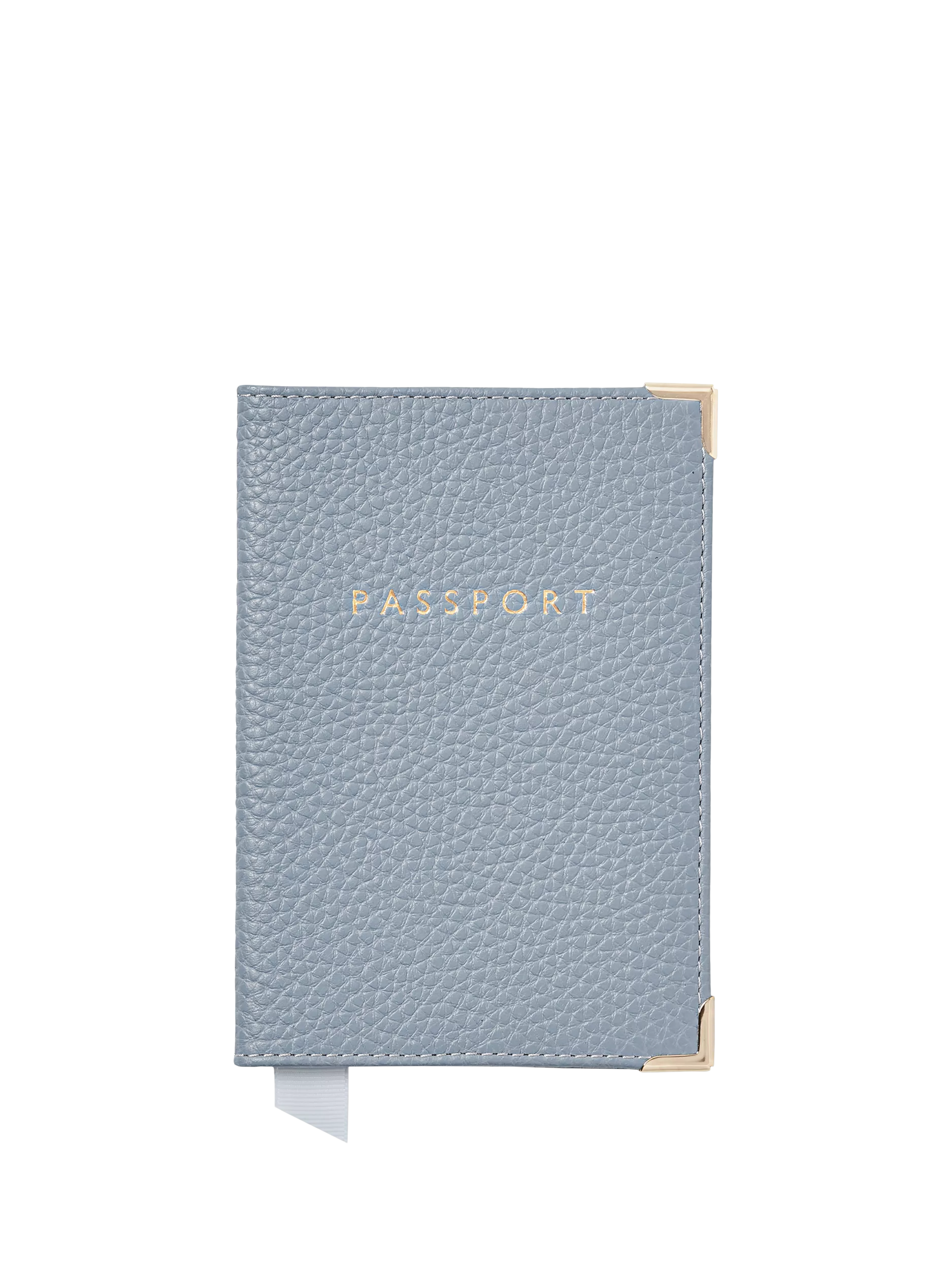 Aspinal of London passport cover sky blue (British brand)