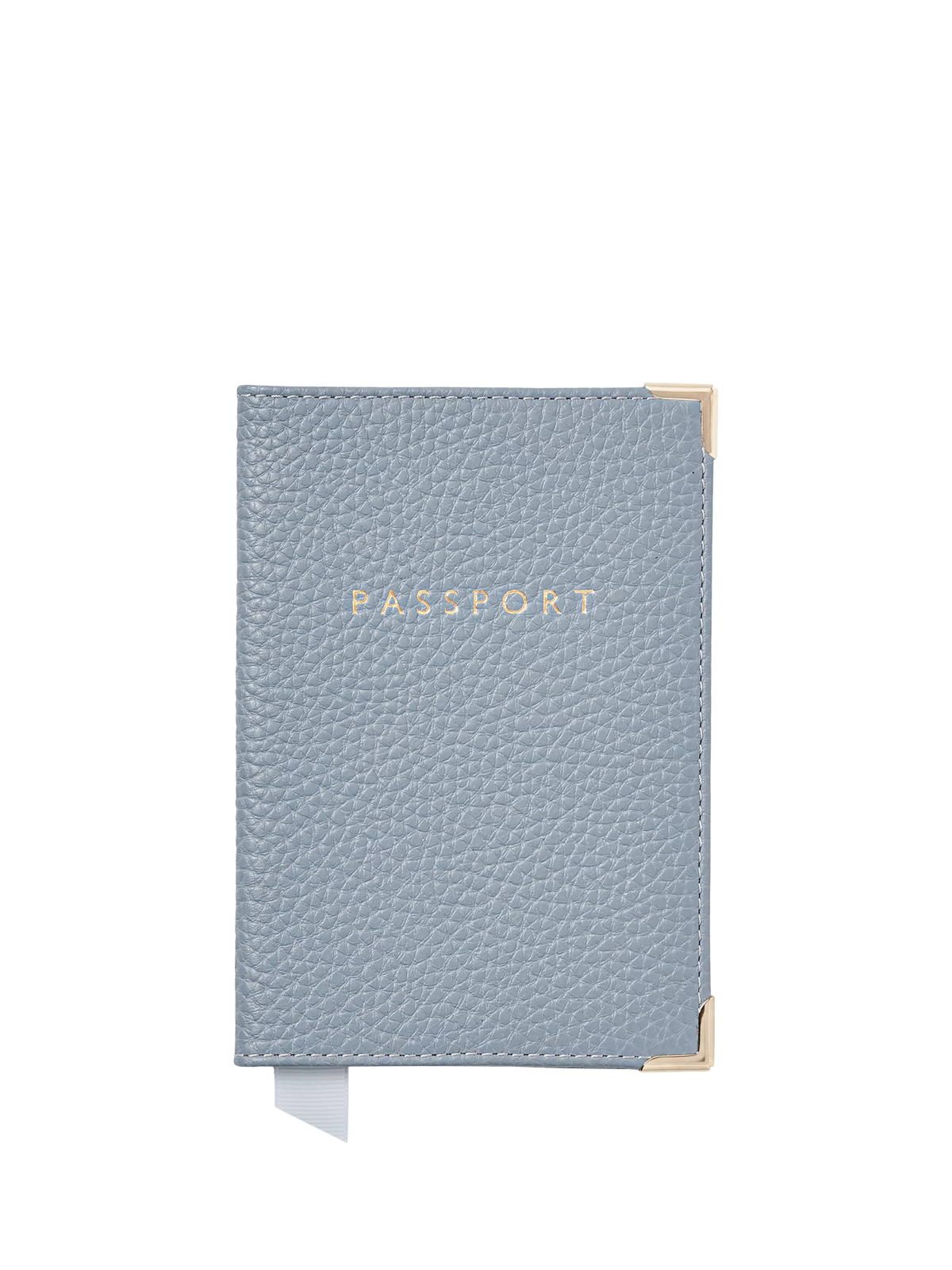 Aspinal of London passport cover sky blue (British brand)