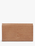 Aspinal of London croc-effect leather travel wallet, imported from the UK
