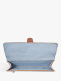 Aspinal of London croc-effect leather travel wallet, imported from the UK