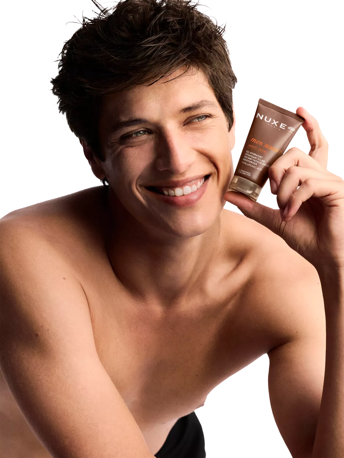 NUXE Men BOOST anti-fatigue moisturiser 50ml, imported from the UK