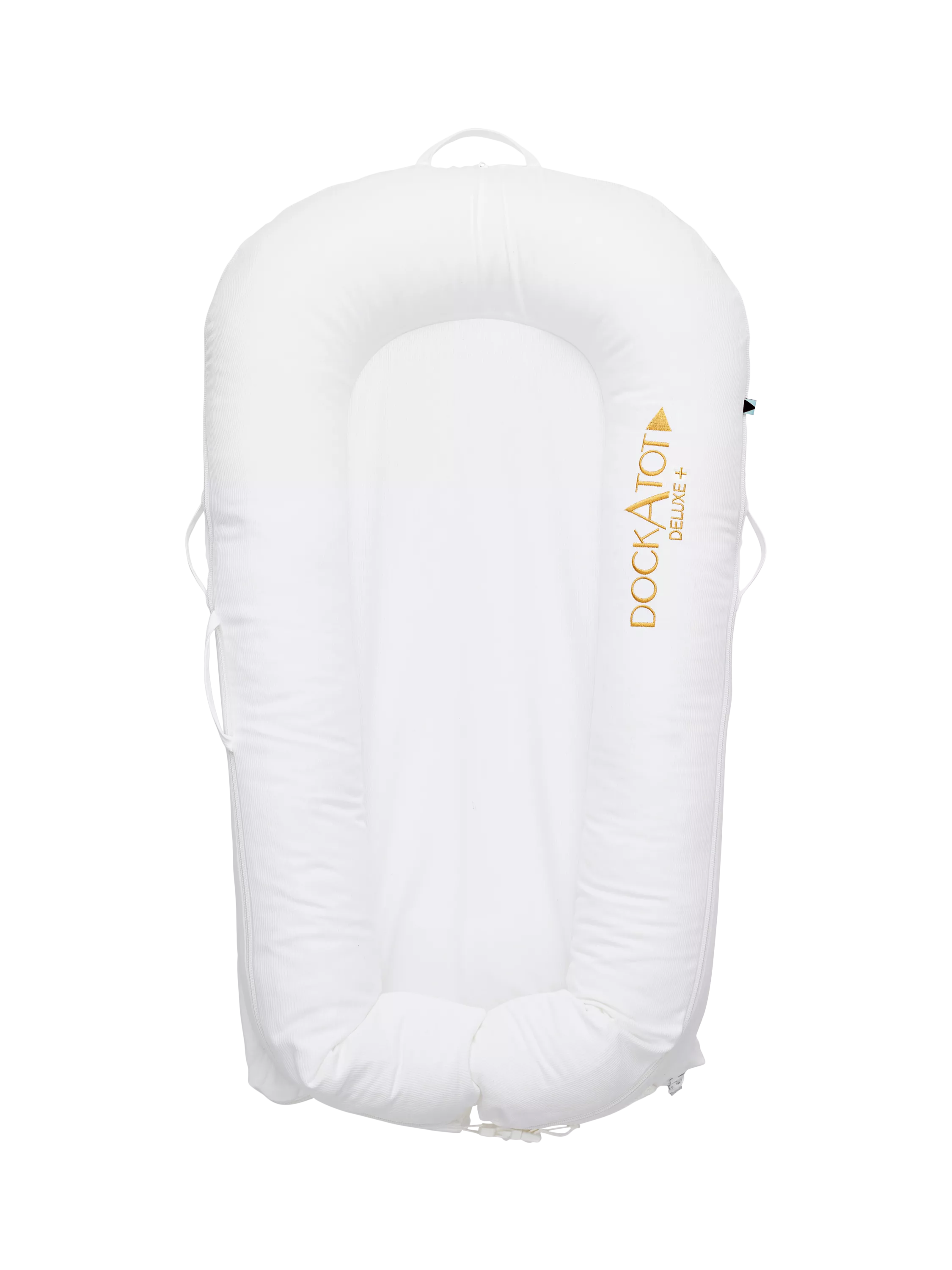 DockATot Deluxe+ baby pod cover white, UK version