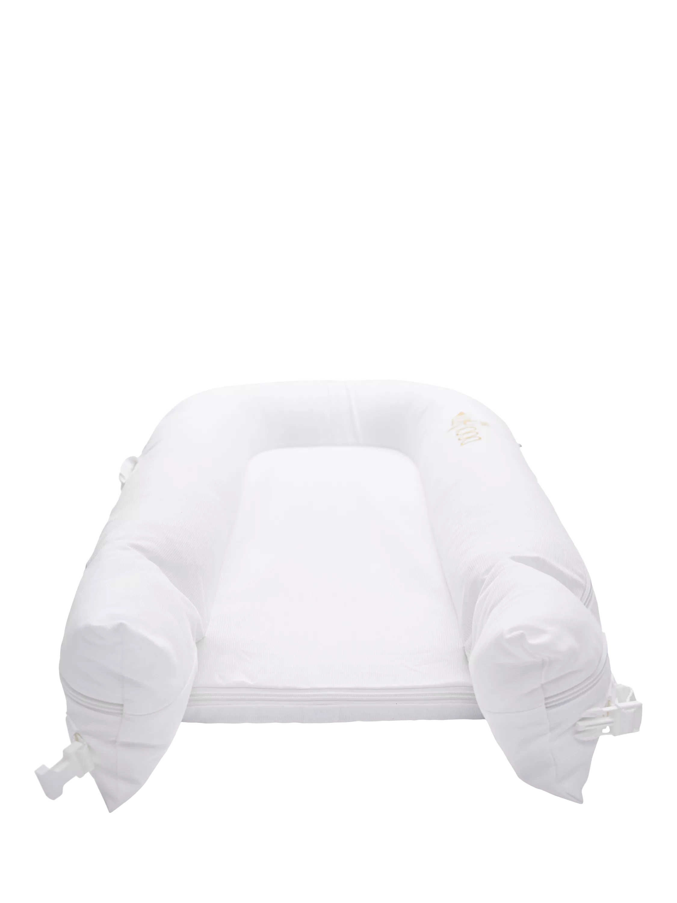 DockATot Deluxe+ baby pod cover white, UK version